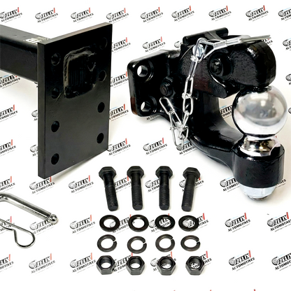 Pintle Ball Hitch for Tow Mount | Heavy-Duty Towing and  Recovery Attachment