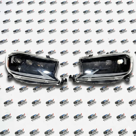 Toyota Fortuner Type-1 GR Sports Projector Headlights with LED DRLS | Aftermarket Upgrade