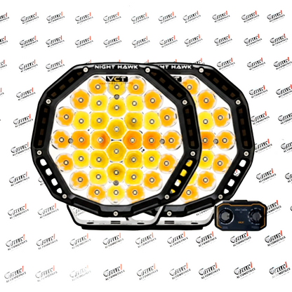 Mahindra Thar Bushranger Night Hawk | 9-Inch VCT LED Driving Lights