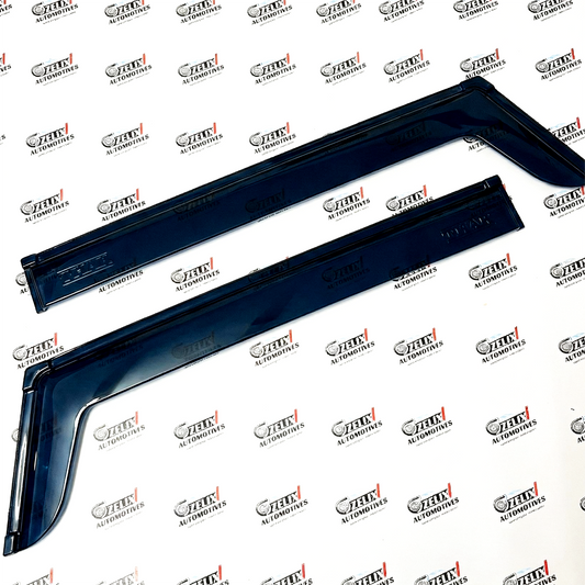 Mahindra Thar Door Visor | Rain and Wind Deflector | Premium ABS Set