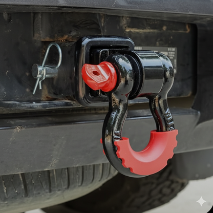 Tow Shackles 4x4 Recovery | OFF-Road Metal Hooks (Pair)
