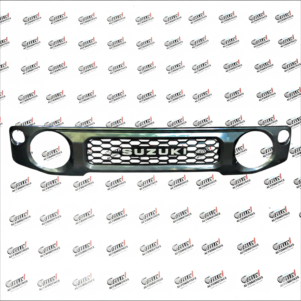 Suzuki Jimny  Front Grille Mesh-Design | Charcoal Grey Finish