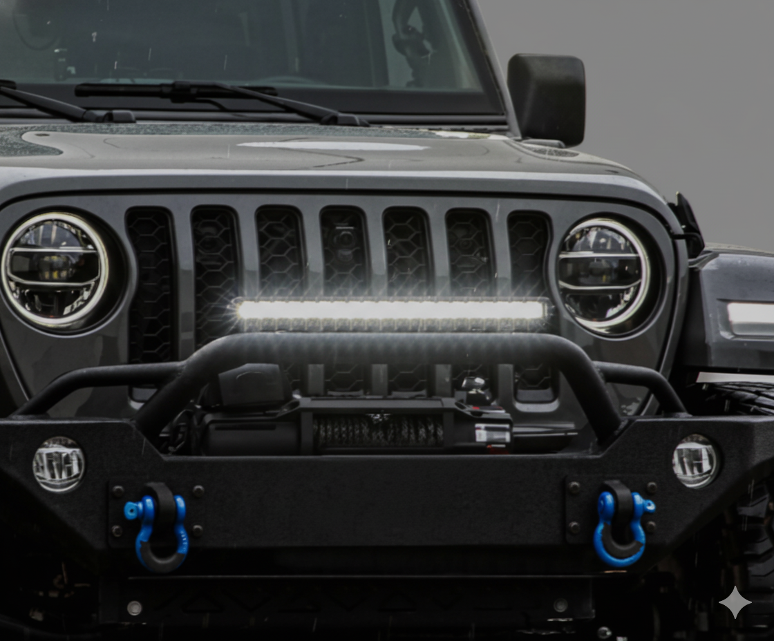 Universal Off-Road LED Light Bar for  Front Bumper 