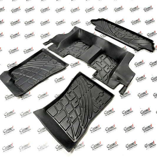 Mahindra Thar 3D Off-Road Mats | Heavy-Duty All-Weather Floor Liners