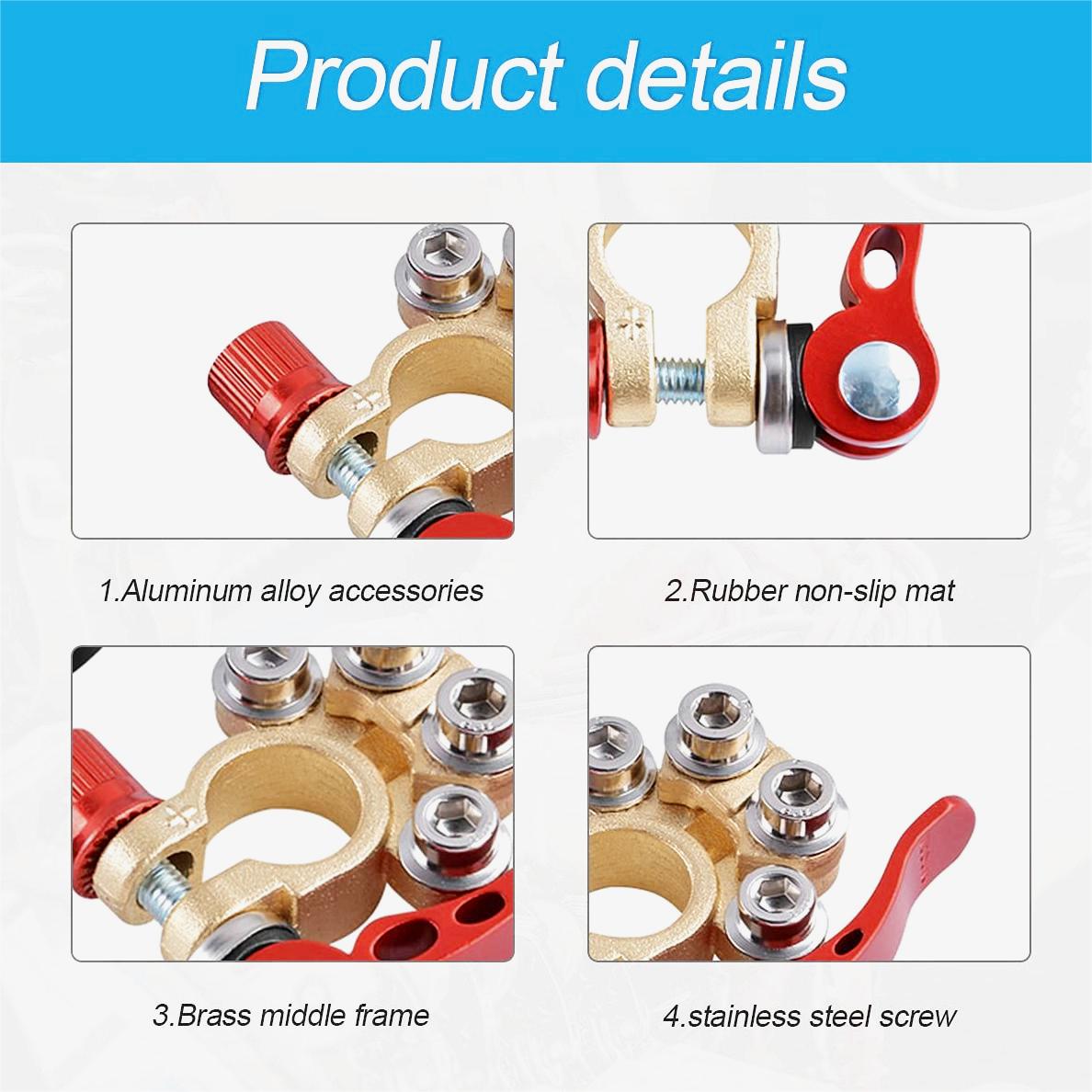 Car Battery Holder Clamp with Quick Release | Universal Fit