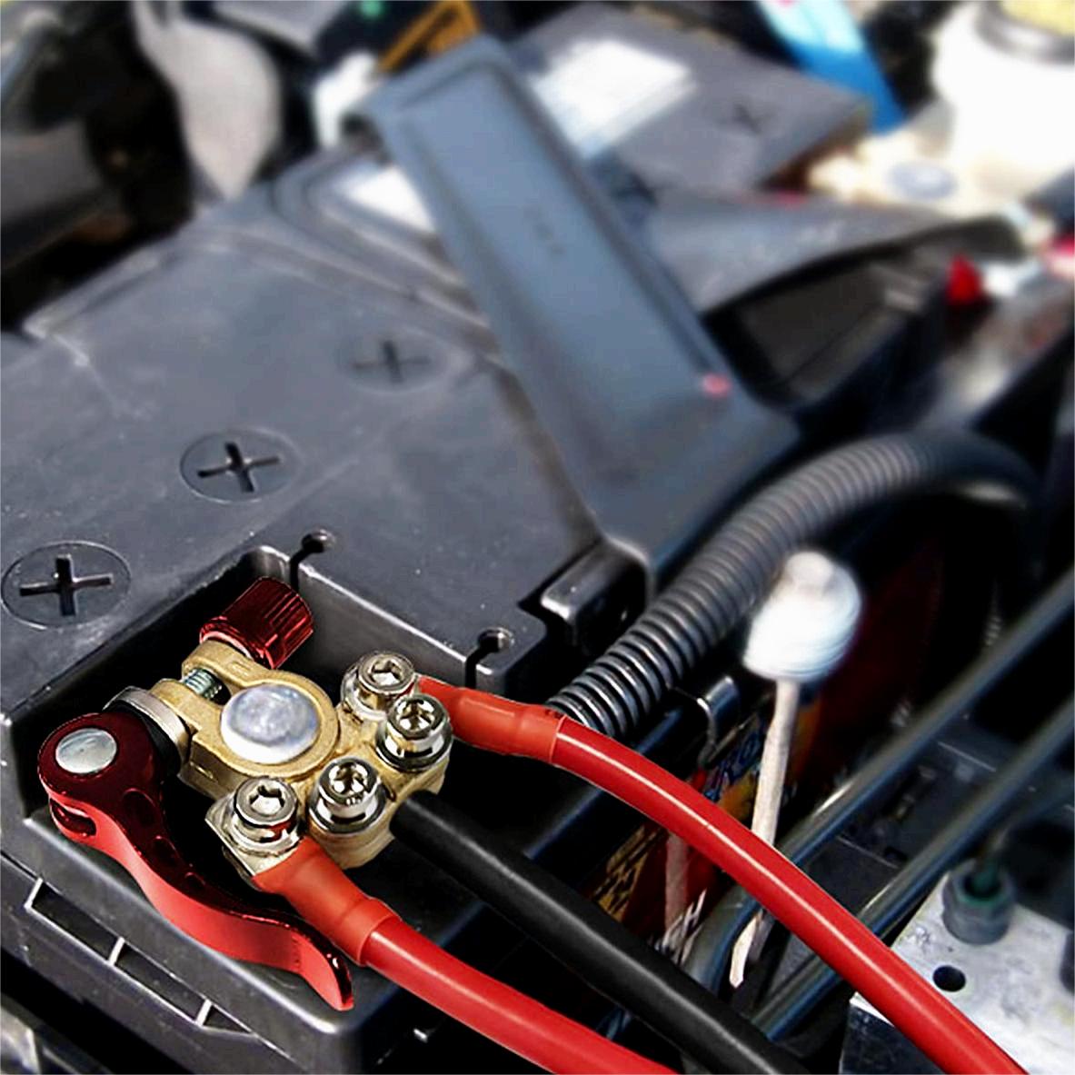 Car Battery Holder Clamp with Quick Release | Universal Fit