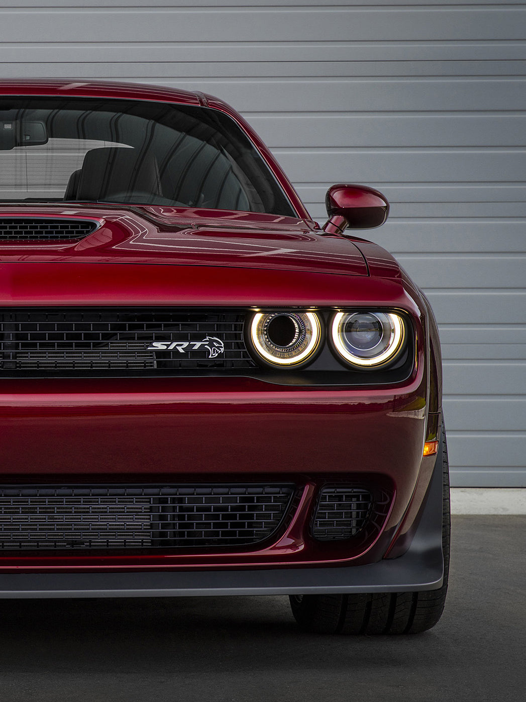 Dodge LED Car Poster | Lightning Frame | Portrait Wall Art