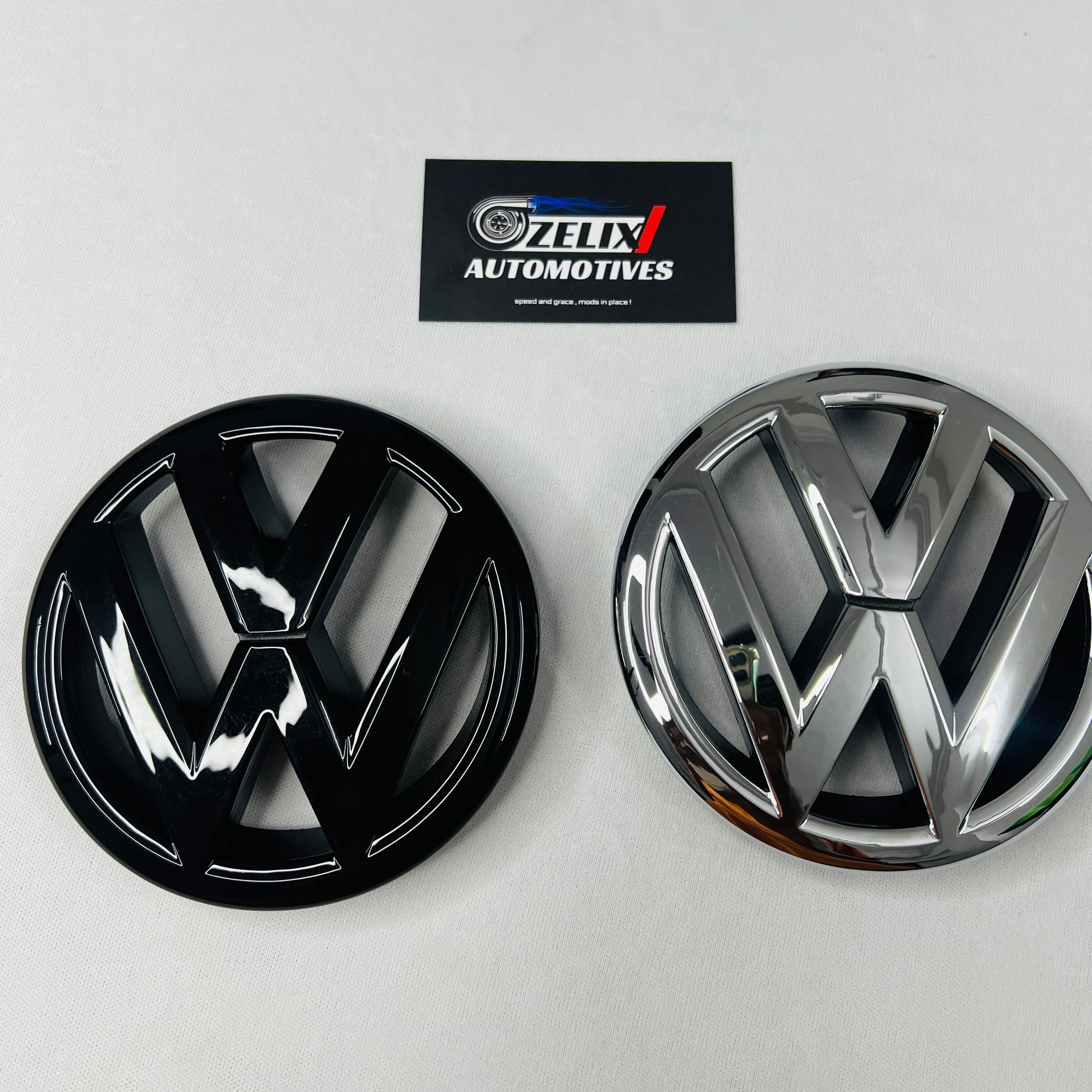 Volkswagen Jetta front grill logo 
