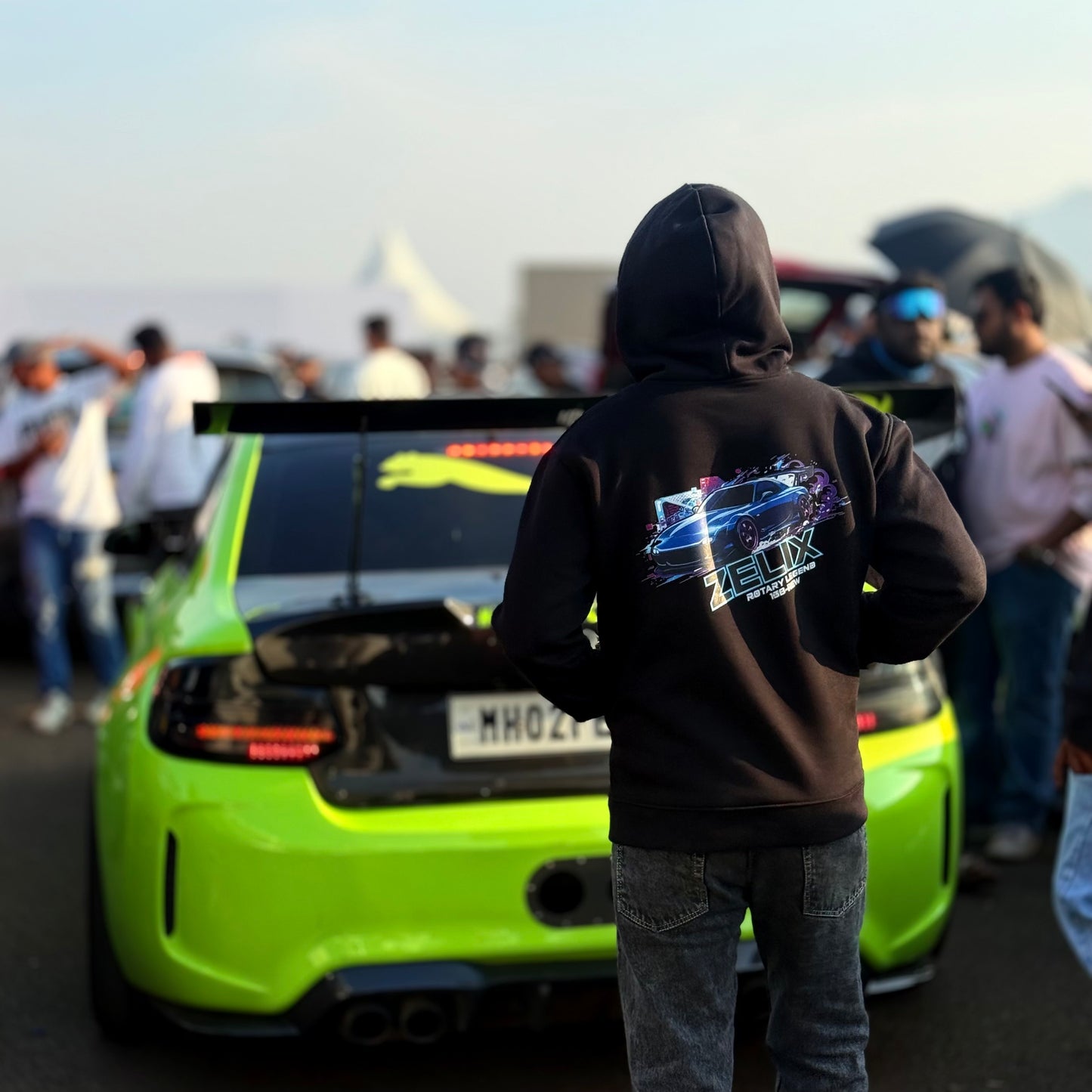 Zelix  Hoodie Full-face Balaclava Design | Premium Black