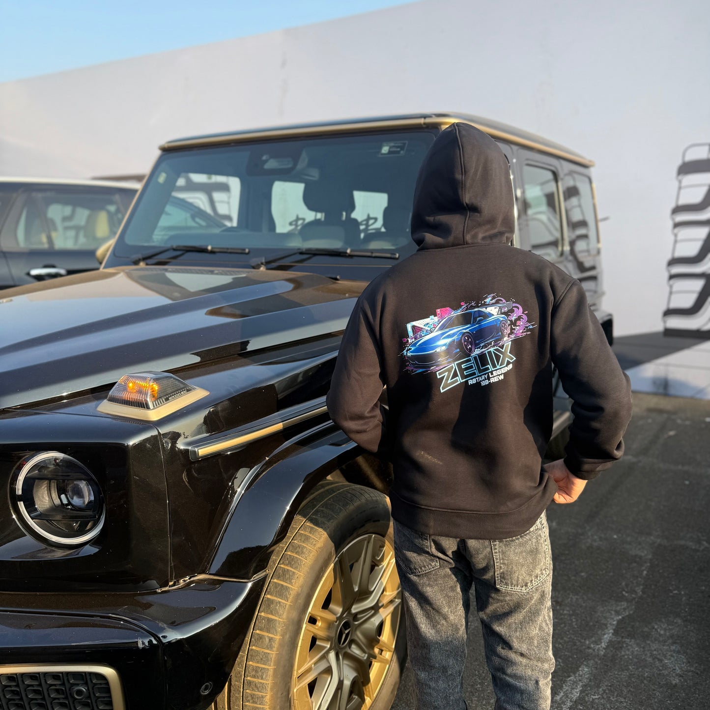 Zelix  Hoodie Full-face Balaclava Design | Premium Black