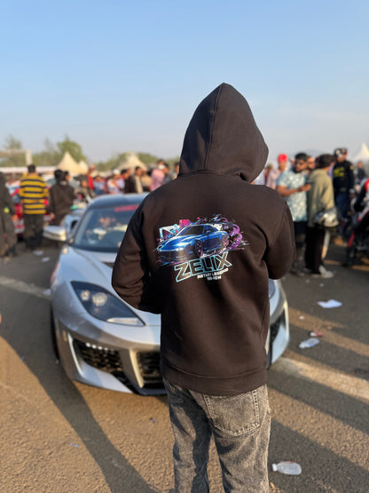 Zelix  Hoodie Full-face Balaclava Design | Premium Black