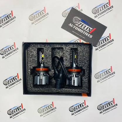 Maxvision M6 LED Headlight product box and LED bulb set