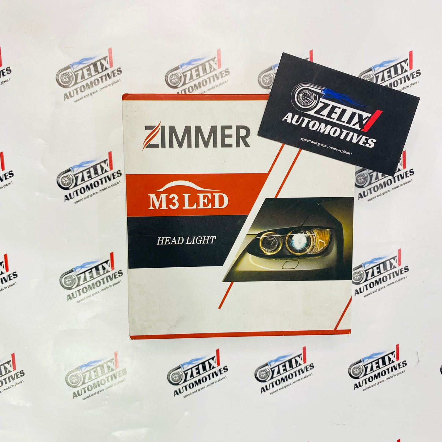 Zimmer M3 LED Headlight | Universal Aftermarket Car LED Bulb (H4, H7, H8, H9, H11, 9005)