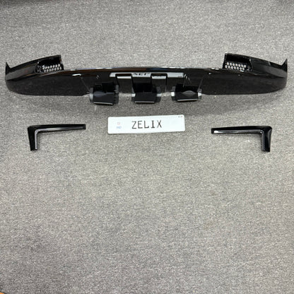 Land Rover Defender Front Splitter | Gloss Black Aerodynamic Splitter Kit