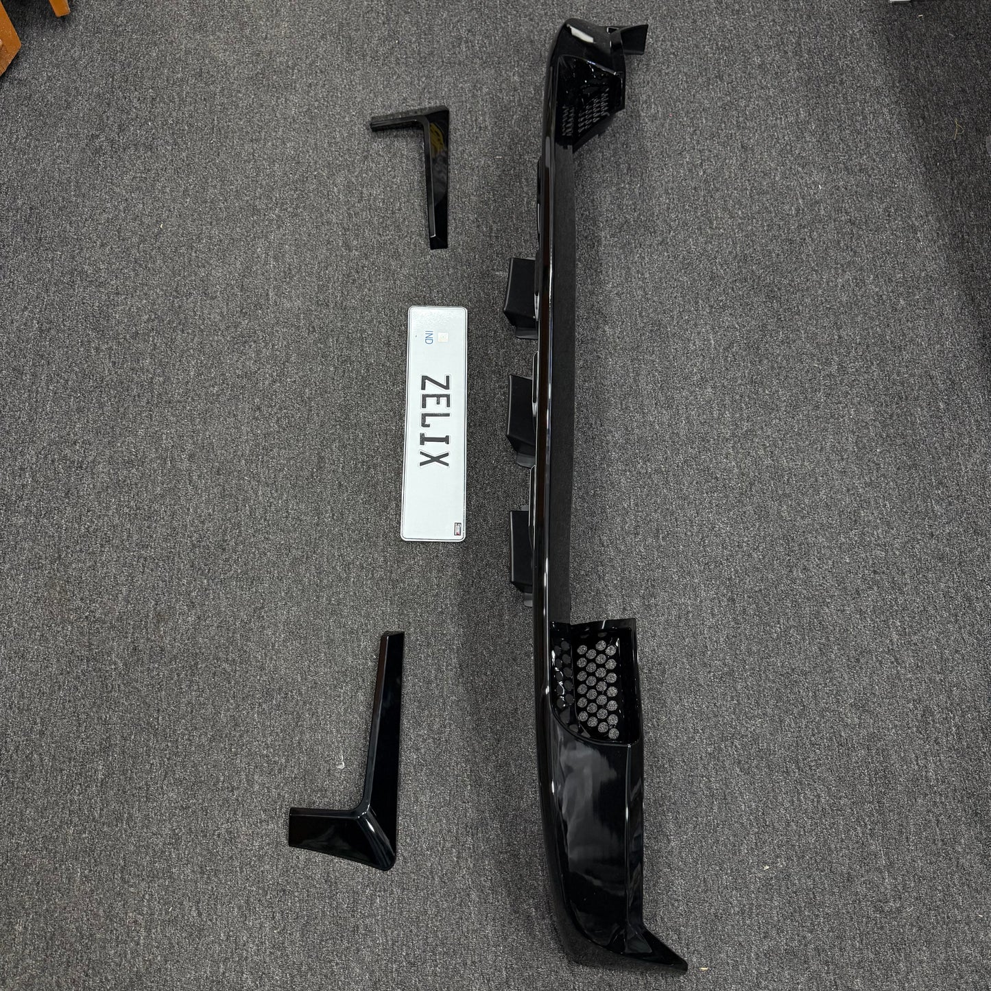 Land Rover Defender Front Splitter | Gloss Black Aerodynamic Splitter Kit