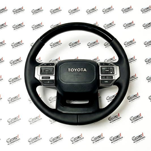 Toyota Land Cruiser  LC-250 Piano Steering Wheel | Premium Gloss Black Finish