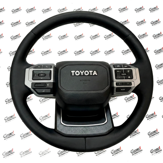 Toyota Land Cruiser  LC-250 Piano Steering Wheel | Premium Matte Black Finish