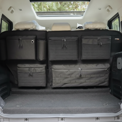 Thar Roxx Rear Seat Organizer | Premium Waterproof Canvas Storage System