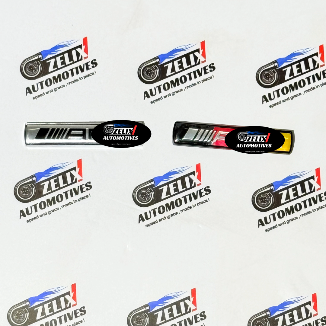 Mercedes-AMG Fender Badges | Motorsport-Inspired Designs