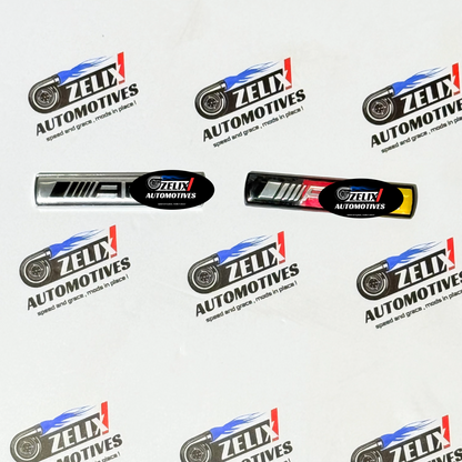Mercedes-AMG Fender Badges | Motorsport-Inspired Designs