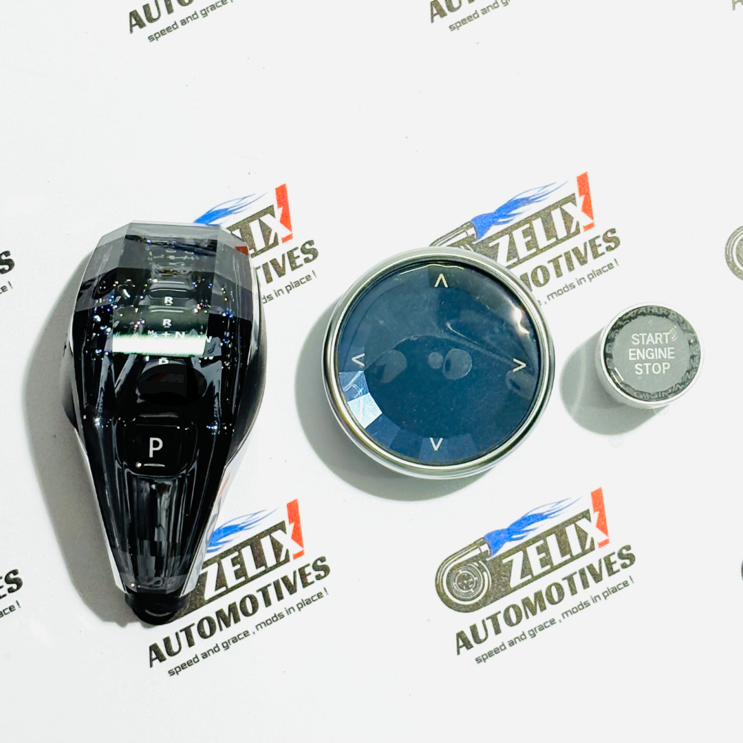 Crystal Gear Knob Compatible with BMW 5-Series G30  | Premium Luxury Look