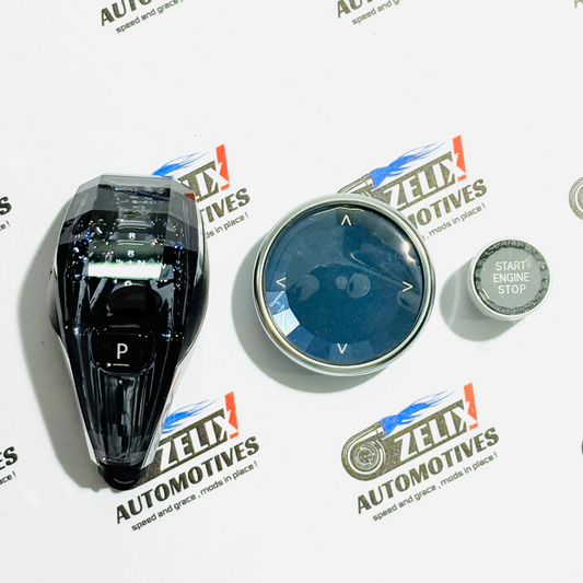 Crystal Gear Knob Compatible with BMW 5-Series G30  | Premium Luxury Look