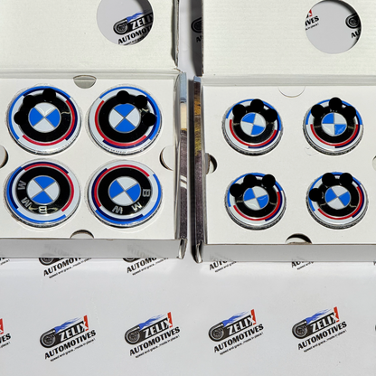 Floating Wheel Center Caps BMW 50th-Anniversary Edition | (56 & 68) MM