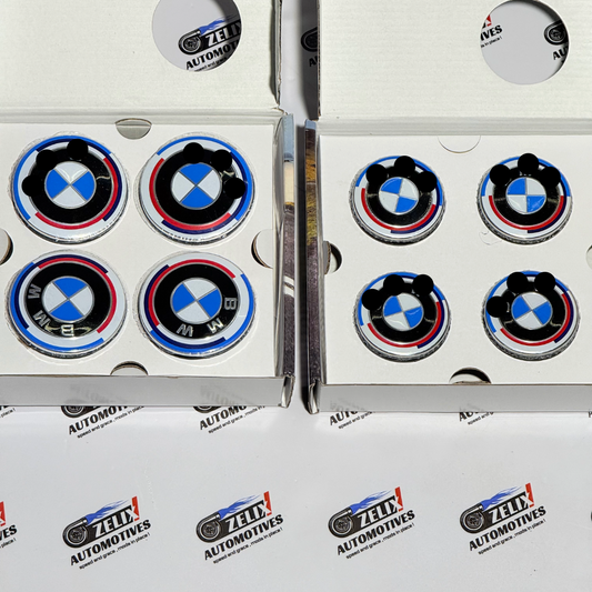 Floating Wheel Center Caps BMW 50th-Anniversary Edition | (56 & 68) MM