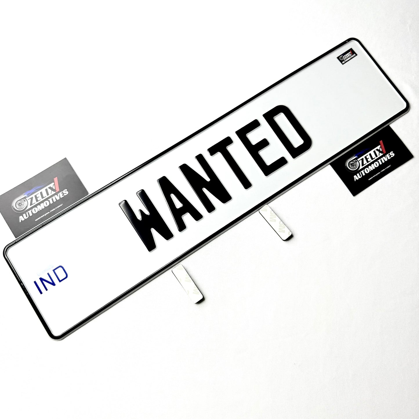 Magnetic Number Plates Pair | License Plates for Cars
