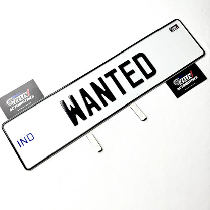 Magnetic Number Plates Pair | License Plates for Cars