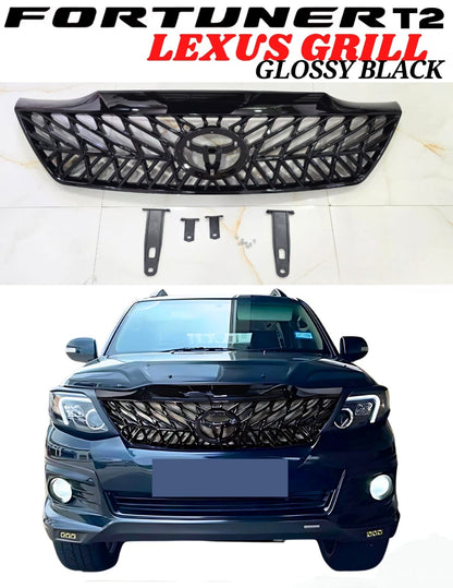 Toyota Fortuner Type-2 Front Grille | Lexus-Inspired