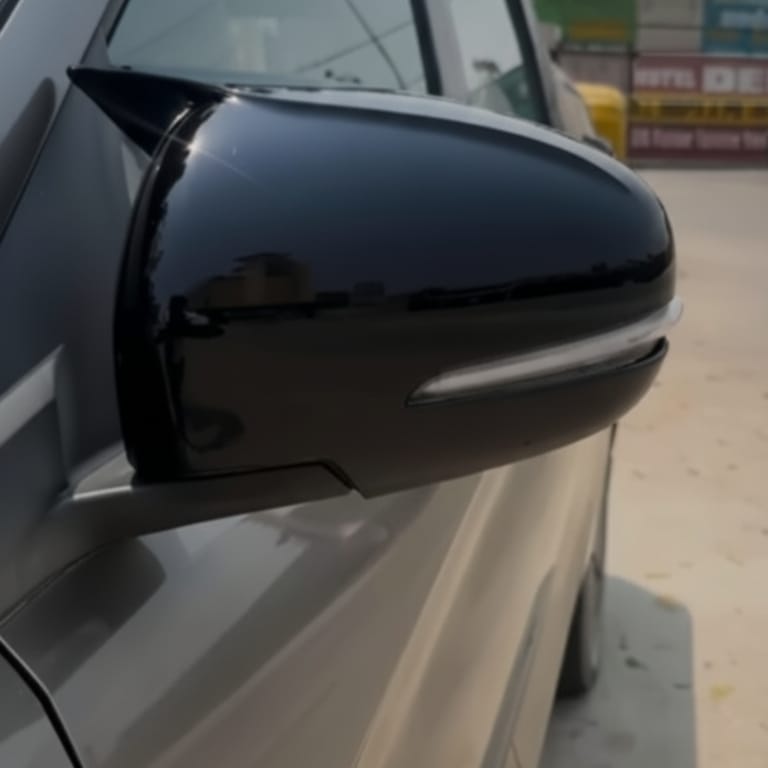 Maruti Suzuki Ertiga Batman Style Mirror Covers  – Gloss Black (Pair)