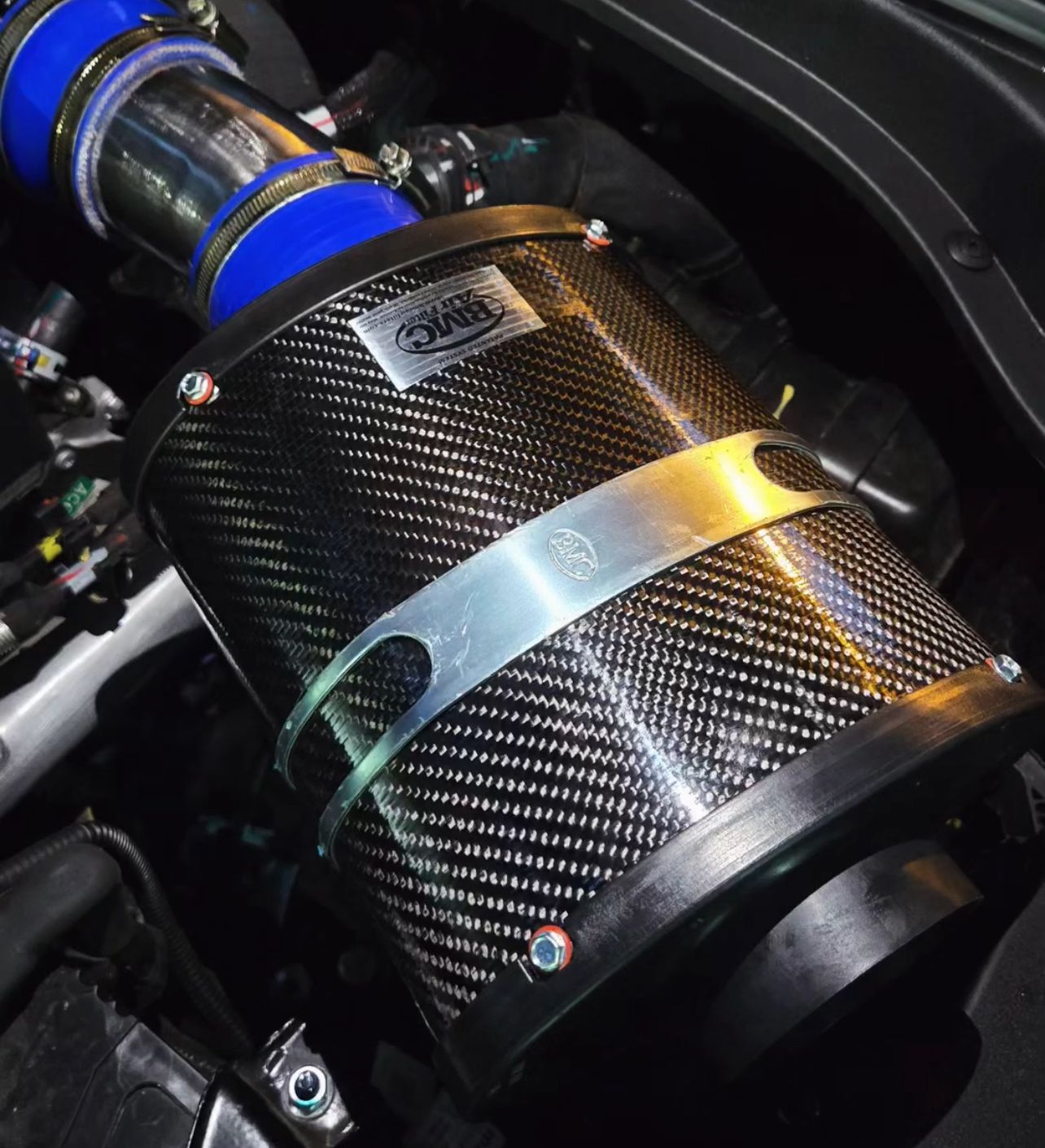 BMC Oval Trumpet Airbox Original Carbon Fibre | Performance Air Filter