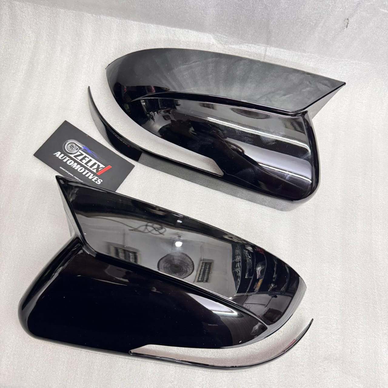 Hyundai i20 Elite Batman-Style Mirror Caps | Premium Glossy Black (Fits 2014–2019 Models)