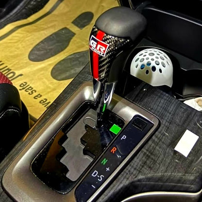 GR Sport Gear Knob | Universal Gear Shift Knob with Carbon Fiber Finish