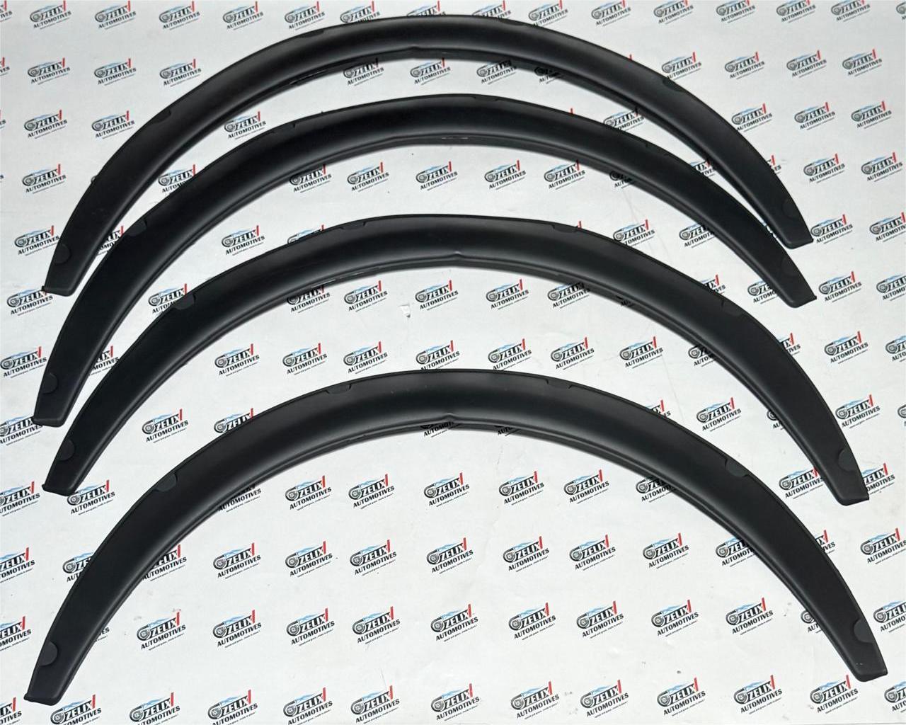 Fender Flares Universal Set of 4 | Aftermarket Flexible Wheel Arch Extensions Universal Fit