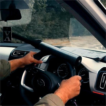 Car Steering Wheel Lock | Heavy-Duty Anti-Theft Security Rod Lock