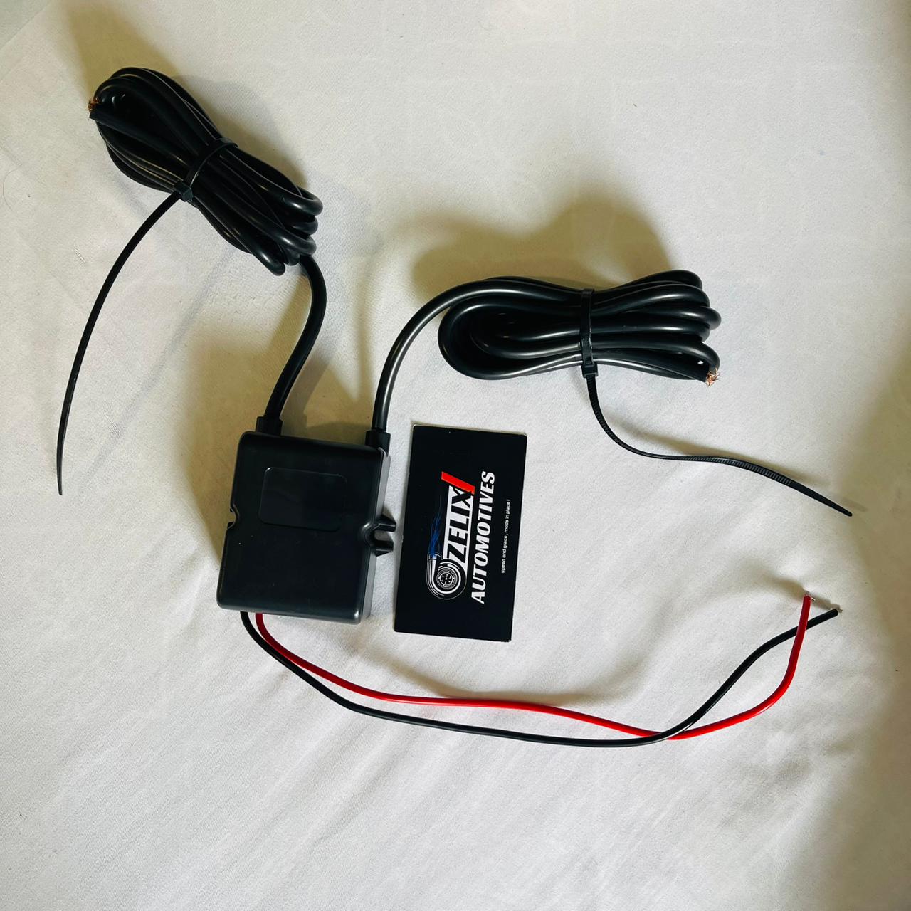 Focus on spark plug and ignition components that trigger the flame effect