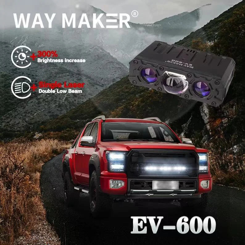 UPS Way Maker ev600 Auxiliary Lights 74watt