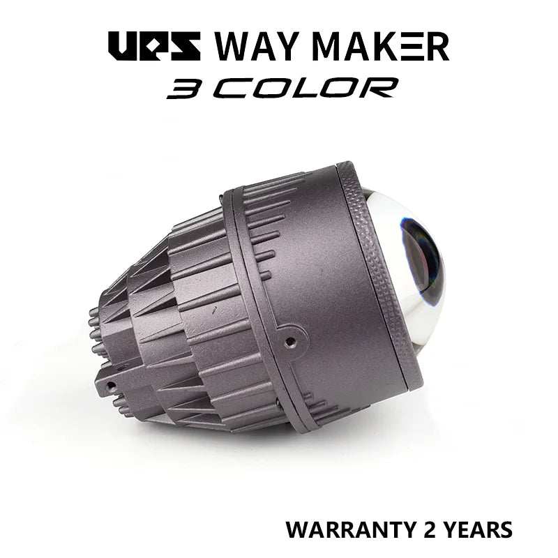 UPS Way maker F55 Bi-Led Projector Fog Lens Tri Color