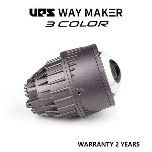 UPS Way maker F55 Bi-Led Projector Fog Lens Tri Color