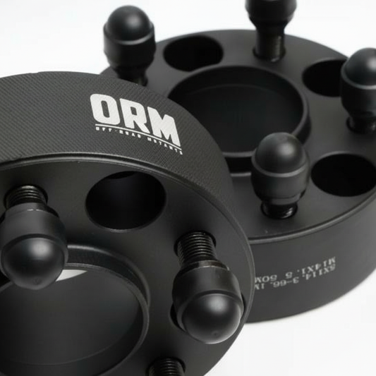 Thar Roxx ORM Wheel Spacers | Aftermarket Spacers Matt Black Colour  (Set of 4)
