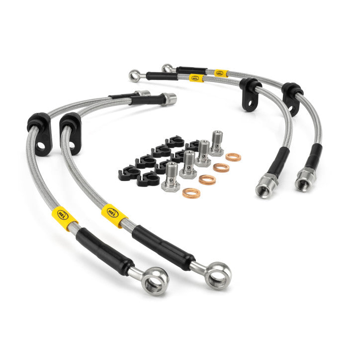Hyundai i20 N-Line Steel Braided Brake Line Kit (Stock Replacement) | HEL Performance