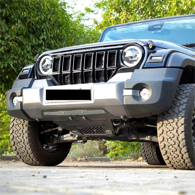Thar Roxx – Heavy-Duty Skid Plate | Steel Underbody Protection with Colour Options
