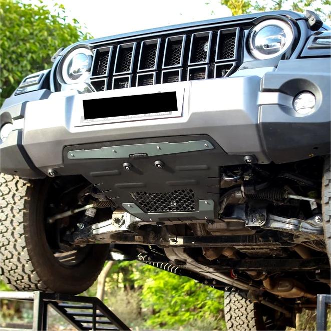 Thar Roxx – Heavy-Duty Skid Plate | Steel Underbody Protection with Colour Options