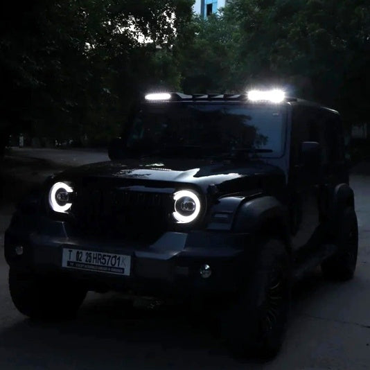 Thar Roxx   Roof LED Bars | Premium Dual 10-Inch Aurora Light Setup