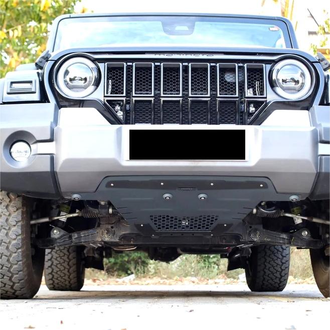 Thar Roxx – Heavy-Duty Skid Plate | Steel Underbody Protection with Colour Options