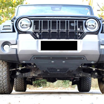 Thar Roxx – Heavy-Duty Skid Plate | Steel Underbody Protection with Colour Options
