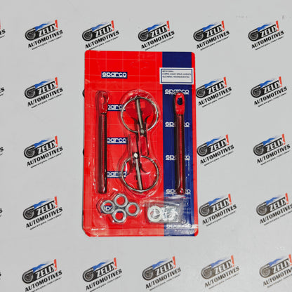 Sparco Bonnet Hood Lock Kit | Universal Hood Latch Kit