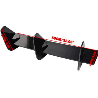 VW Polo 3-Fin Rear Bumper Diffuser | ABS Material Fits 2014+